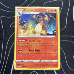 Pokemon Charizard 001/015 Rare 2024 Card 170 HP 100 Attack - Image 1
