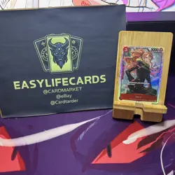 OP10-005 Sanji SR Royal Blood One Piece TCG English Card - Image 1