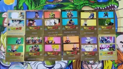 Dragon Ball Z Serie Gold Lenticular Card Lot Of 12 Cards - Image 2