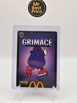 Mcdonalds 2026 Cards 09/24 Character Unredeemed Grimace TCG - Image 1
