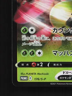 Breloom V 176/S-P NM Sword & Shield Promos Japanese Pokemon Card TCG - Image 2