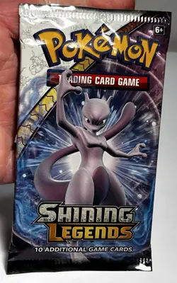 Pokemon Shining Legends Booster Pack 10 Game Cards 2017 New Factory sealed - Image 4