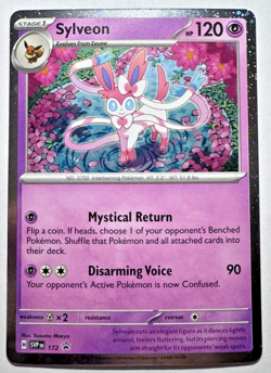 Sylveon - (Cosmos Holo) Promo SV: Scarlet & Violet Promo Card 172 NM - Image 1