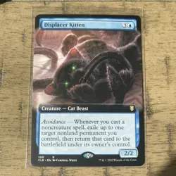 Displacer Kitten (Extended Art) Commander Legends: Battle for Baldur's Gate - Image 1