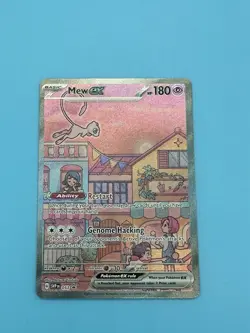Mew ex SVP053 - Pokemon TCG Scarlet & Violet Promo Ultra Rare Holo Card NM - Image 3