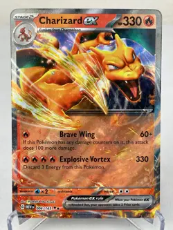Charizard ex 006/165 - SV: Scarlet & Violet 151 Pokemon Card - Near Mint - Image 1