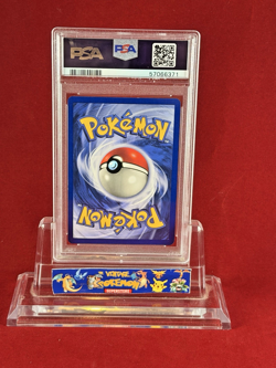 2000 Black Star Promo Pokemon League Mew Card #8 PSA 9 - Image 2
