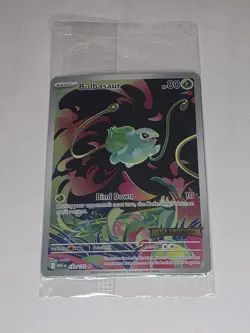 Pokemon Card TCG Bulbasaur 133/132 Mega Evolution Stamped Promo Sealed - Image 1