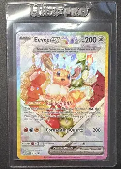 Eevee EX 174 SV Scarlet & Violet Promo Cards Holo Prismatic UPC - Image 1