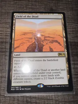 MTG Field of the Dead LAND M20 - Kev Walker 2019 247/280 - M/NM Condition - Image 1