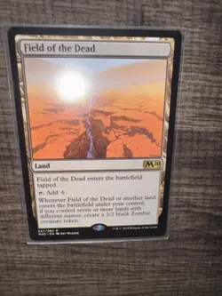 MTG Field of the Dead LAND M20 - Kev Walker 2019 247/280 - M/NM Condition - Image 2