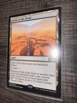 MTG Field of the Dead LAND M20 - Kev Walker 2019 247/280 - M/NM Condition - Image 3