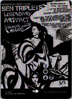 Sen Triplets Secret Lair Drop Series NM Foil - Image 1