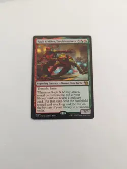 Raph & Mikey, Troublemakers Teenage Mutant Ninja Turtles Regular NM MTG - Image 1