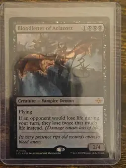 MTG Lost Caverns Of Ixalan Bloodletter of Aclazotz Foil - Image 1
