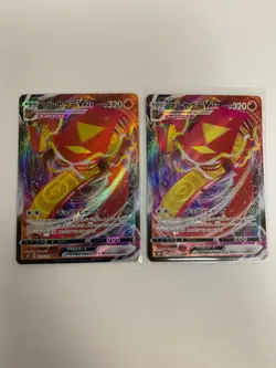 Pokemon Card set of 14 Pikachu Mimikyu Centiskorch Machamp Blaziken VMAX etc - Image 4