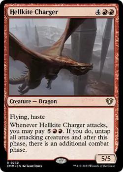 MTG Foil - Hellkite Charger - 232 / NM / English - Image 1