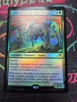 Kodama of the West Tree [Kamigawa: Neon Dynasty Prerelease Promos] MTG 199 (NEO) - Image 1