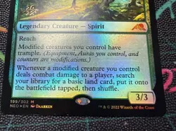 Kodama of the West Tree [Kamigawa: Neon Dynasty Prerelease Promos] MTG 199 (NEO) - Image 4