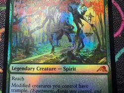 Kodama of the West Tree [Kamigawa: Neon Dynasty Prerelease Promos] MTG 199 (NEO) - Image 5