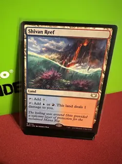 Shivan Reef 179 Rate Non Foil EOC MTG NM Magic the Gathering - Image 1