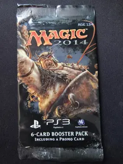 MTG duels of the Planeswalkers 2014 PS3 Promo pack Ogre Battledriver Sealed - Image 1