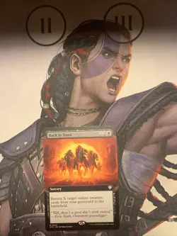 Back in Town (Extended Art) #54 - Rare - MTG Commander: OTJ (OTC) Regular NM - Image 1