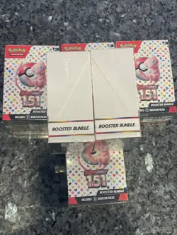 Lot Of 6 - Pokemon 151 Scarlet and Violet Booster Bundle New/Factory Sealed - Image 4