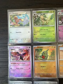 Pokemon TCG 10-Card Poke Ball Lot Plus Buneary Master Ball Prismatic Evolutions - Image 2