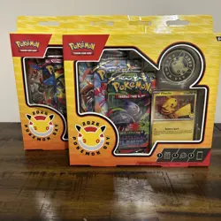 NEW SEALED POKEMON TCG 30TH ANNIVERSARY POKEMON DAY 2026 COLLECTION BOX LOT OF 2 - Image 1
