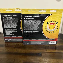 NEW SEALED POKEMON TCG 30TH ANNIVERSARY POKEMON DAY 2026 COLLECTION BOX LOT OF 2 - Image 2