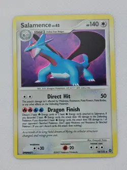 Pokemon Secret Wonders: [2007] Salamence 18/132 Holo LP - Image 1