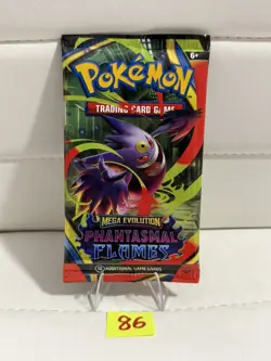 (HEAVY)🔥 Pokemon TCG Phantasmal Flames Booster Pack Factory Sealed✅ - Image 1