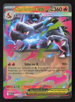 Mega Charizard X ex Double Rare Holofoil PFL 013/094 NM Pokemon TCG - Image 1