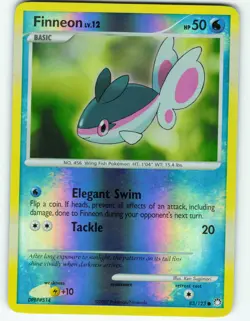Finneon - Reverse Holo - 83/123 Mysterious Treasures - Pokemon TCG - 2007 - Image 1