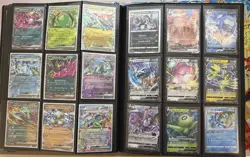 Mega Trading Card - Pokemon, Topps, NBA, One Piece, DBZ Lot W/ Ultra Pro Binder - Image 1