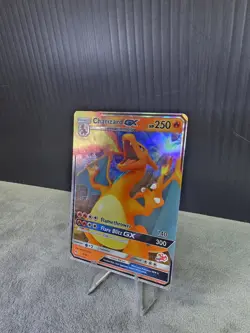 Pokemon TCG Charizard GX 9/68 Pokemon Hidden Fates Holo Rare MP - Image 2