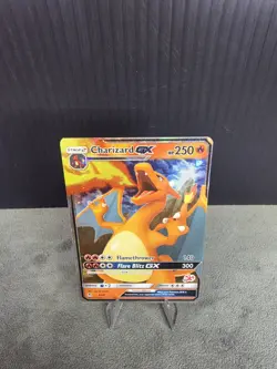 Pokemon TCG Charizard GX 9/68 Pokemon Hidden Fates Holo Rare MP - Image 4
