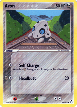 Aron 48/92 | EX Legend Maker | Pokemon TCG | English | Common - Image 1