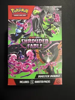 Shrouded Fable Booster Bundle Sealed Pokemon TCG (6 Booster Packs Per Bundle)ENG - Image 1