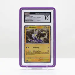 Pokemon Miraidon Confetti Holo #3 McDonald's Collection 2025 - CGC 10 Gem Mint - Image 1
