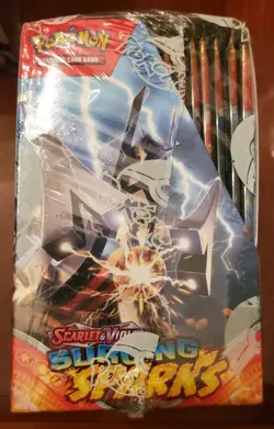 Pokemon TCG Scarlet & Violet Surging Sparks Booster Box Sealed - Image 4