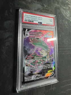 2022 Pokemon Sword & Shield Silver Tempest #TG20 Fa/Rayquaza Vmax PSA 9 - Image 4