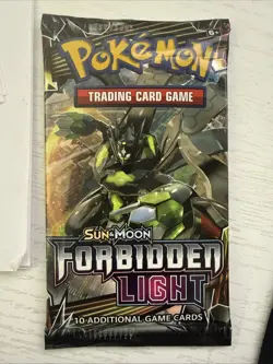 Pokemon TCG Sun & Moon Forbidden Light Booster Pack Sealed New - Image 1