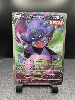 Galarian Slowking V (Full Art) 178/198 Sword & Shield Chilling Reign Pokemon - Image 1