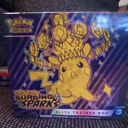 Pokemon Scarlet Violet Surging Sparks ETB Elite Trainer Box Sealed - Image 1