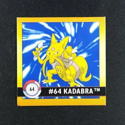 Kadabra 64 - Artbox Series - Pokemon Sticker - Image 1