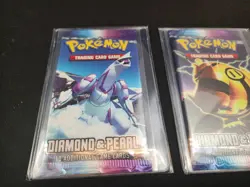 New Sealed Pokemon Diamond & Pearl BASE SET 4 Booster Pack Art Set - Image 2