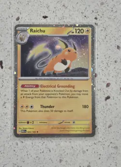 Raichu 026/165 Cosmos Holo 151 Sam's Club Exclusive Promo Pokemon TCG - Image 1