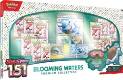 Pokemon Scarlet & Violet 151 Blooming Waters Premium Collection Box Sealed - Image 1
